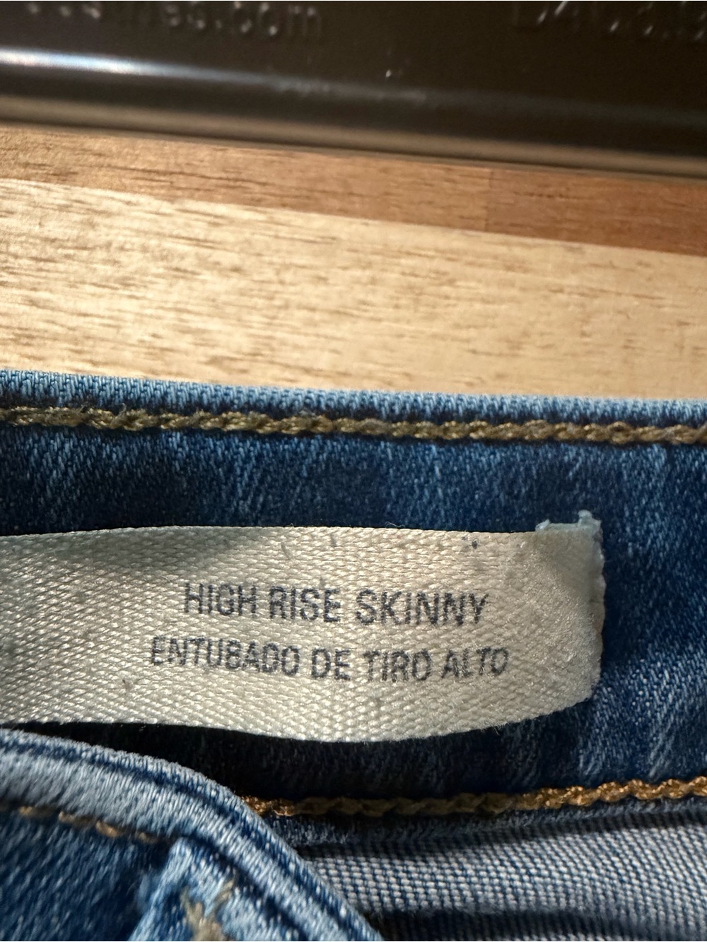 Universal Thread Light Blue Ripped High-Rise Skinny Jeans - Picture 4 of 4